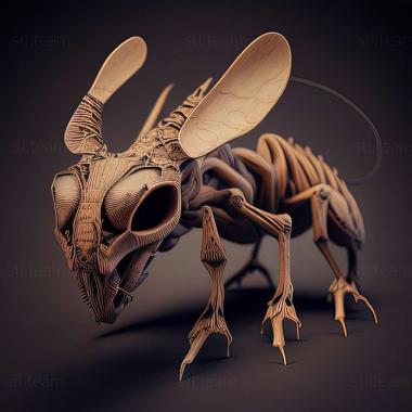 3D модель Camponotus tratra (STL)